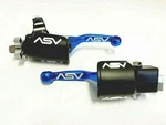Asv F4 Front Brake Clutch Perch Levers Dust Covers Shorty Blue Ttr 230 All Years. Fixed Price $222.00.