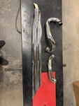 02-06 Harley Davidson Vrsca Rod 100TH Anniversary Exhaust *dmg*. Fixed Price $274.95.