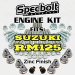 Engine Kit For Suzuki Specbolt W Oem Zinc Finish Fasteners. Fixed Price $46.99.