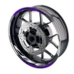 Purple 17 Inch Vinyl Wheel Sticker Decal GP02 For Honda CBR650R 19-20. Fixed Price $40.71.