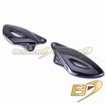 2008-2012 Triumph Street Triple 100% Carbon Fiber Heel Guards Plates. Fixed Price $62.86.