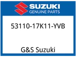 Suzuki Oem Part 53110-17K11-YVB Fender,front (black). Fixed Price $248.91.