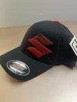 Suzuki Racing 3D Fade Hat Baseball Cap Flexfit Size L/xl New W/tag Black/red. Fixed Price $23.99.