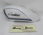 Indian Genuine Nos Single Left Side Peal White Gas Tank Cover 2884143-1807. Fixed Price $179.99.