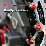 SPOKE6 M10 Rear Sprocket Nuts For Ducati Hypermotard 821SP 13-15 Hyperstrada. Fixed Price $38.97.