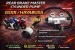 Rear Brake Master Cylinder Pump For Suzuki Gsxr 600 750 1000 1100 GSX1300R Pro. Fixed Price $32.95.