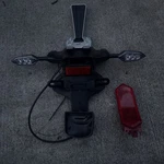 Kit Fit Yamaha R6 2017-2020 Rear Fender License Plate Light Bracket Turn Signal. Fixed Price $175.00.