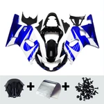 Blue White Fairing Kit For Suzuki GSXR600 GSXR750 2000-2003 K1 Plastic Bodywork. Fixed Price $449.95.