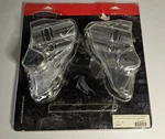 Kuryakyn Neck Covers Mount Dressers 8192 For 1989- 01 Flt Road Kings. Fixed Price $139.99.