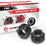 Billet Rear Axle Sprocket Nuts Black For MT-09 Tracer 16 17 18 19 20 21 22 23 24. Fixed Price $38.97.