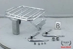 2006 Harley Road King Back Rear Luggage Rack Kit Detachable Chrome #4115. Fixed Price $49.44.