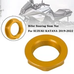 Billet Steering Stem Nut For Suzuki Gsxr 600/750 YZF-R1 ZX6R S1000RR Gold Ue. Fixed Price $16.68.