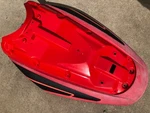 02 03 Honda Aquatrax F-12X Lower Hood Set Type Red Cover 74250-HW1-680ZA. Fixed Price $149.99.