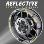 Dot Reflective Wheel Rim Stickers For Kawasaki Z1000 03-16 15 14 13 12 11 09. Fixed Price $27.79.