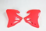 Ufo Red Radiator Tank Shrouds / Covers Honda CR125 95-97, CR250 95-96. Fixed Price $69.95.