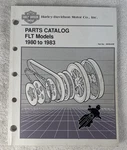 1980 To 1983 Harley Davidson Parts Catalog Flt Models 99438-83B. Fixed Price $37.72.