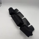Kuryakyn 5212 3-POUCH Batwing Fairing Bag Harley Touring Trike 96-13 Black Vinyl. Fixed Price $100.00.
