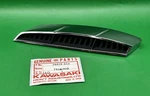 New Genuine 1976-77 Kawasaki KZ400 Left Side Cover Triming Piece Jbd. Fixed Price $44.95.