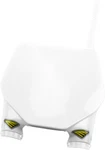 Cycra White Front Stadium Number Plate For Honda Crf 125 250 450 04-07. Fixed Price $29.95.