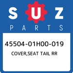 45504-01H00-019 Suzuki Cover,seat Tail Rr 4550401H00019, New Genuine Oem Part. Fixed Price $60.14.