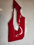 Ducati Panigale V2 Left Lower Side Fairing Belly Panel Red Oem 48013355A 20-. Fixed Price $140.00.