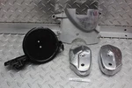 63-66 Honda CA95 Engine Sprocket W/ Fork Covers & Air Box Bracket. Fixed Price $129.99.