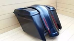 6"EXTENDED Stretched Bags,lids And Led Rear Fender For Harley Davidson 07/2013. Fixed Price $536.75.