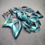 Chameleon Green Blue Fairing Kit +tank Cover For Suzuki GSXR600/750 2006-2007. Fixed Price $474.99.