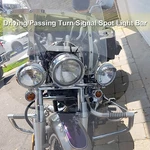 Passing Turn Signals Spot Fog Light Bar For Harley Honda Yamaha Suzuki Cruiser. Fixed Price $44.95.
