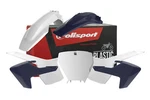 Polisport White, Blue Plastic Kit Fits 16-18 Fc, Tc. Fixed Price $69.95.
