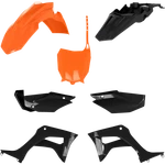 Acerbis - 2861935225 Full Plastic Kit, Orange/black. Fixed Price $126.99.