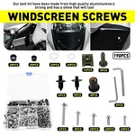 For Suzuki GSXR750 GSXR600 GSX1300R Sportbikefairing Clip Bolt Kit Silver 190PCS. Fixed Price $22.79.