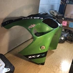 96-03 Kawasaki ZX7R Oem Upper Cowl #55028-1343 Damaged. Fixed Price $105.00.