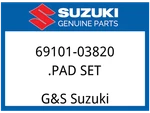 Suzuki Oem Part 69101-03820 Pad Set. Fixed Price $89.24.