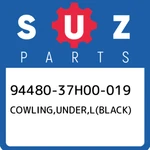 94480-37H00-019 Suzuki Cowling,under,l(black) 9448037H00019, New Genuine Oem Par. Fixed Price $656.56.