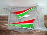 Aprilia RSV4 1000 17-20 Misano Pair Left Right Fuel Gas Tank Fairing Cover Panel. Fixed Price $99.00.