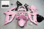 Pink Forged Carbon Fiber Fairing Kit+bolts Kawasaki Ninja ZX6R 2003-2004 Us. Fixed Price $459.00.