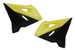 Polisport Yellow, Black Restyled Radiator Shroud Set 01-08 Rm. Fixed Price $49.95.