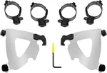 Memphis Shades - MEK2043 Road Warrior Mounting Kit Polished Flsb Softail Sport. Fixed Price $151.95.