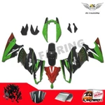 Honeycomb Green Black Fit For Fairing Kawasaki Ninja 650R ER-6F 2009 2010 2011. Fixed Price $329.99.