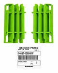 Oem Kawasaki Radiator Shrouds Guard Set KX125 KX250 KX500 KDX250 14037-1099-6W. Fixed Price $56.64.