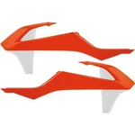 Acerbis - 2421085321 Radiator Shroud, Orange/white. Fixed Price $37.99.