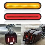 2X Rear Fender Led Saddlebag Side Light For Harley Touring Street / Road Glide. Fixed Price $38.49.