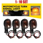 4-40X Smoked Turn Signals Y0527.K Y0526.K For Buell Blast 2000-2010 X1 1999-2002. Fixed Price $242.16.