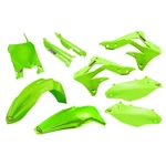Cycra Powerflow Complete Plastic Kit Set Green Fits Kawasaki KX450F 2013-2015. Fixed Price $139.98.