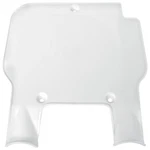 Ufo White Plastic Front Number Plate For '89-95 KX125/KX250/KX500 (KA02720#047). Fixed Price $36.59.