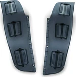 Kuryakyn Dragon Wings Adjustable Fairing Wind Deflectors Smoke, 1 Pair. Fixed Price $250.00.