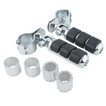 25MM 32MM 35MM Adjustable Highway Bar Footpegs Footrest Engine Guard Chrome Tcmt. Fixed Price $44.99.