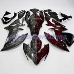 2017-2019 Kawasaki Ninja 650 Red Black Forged Carbon Fiber Fairing Kit +tank. Fixed Price $474.05.
