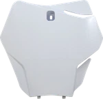 Ufo GG07130-041 Front Number Plate White. Fixed Price $34.70.